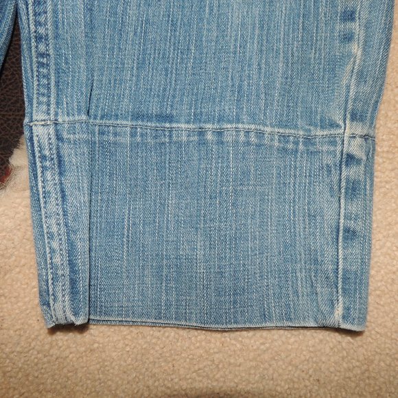 NorthCrest - Women's Capri Jean w/Cuffed Hem - Picture 3 of 7